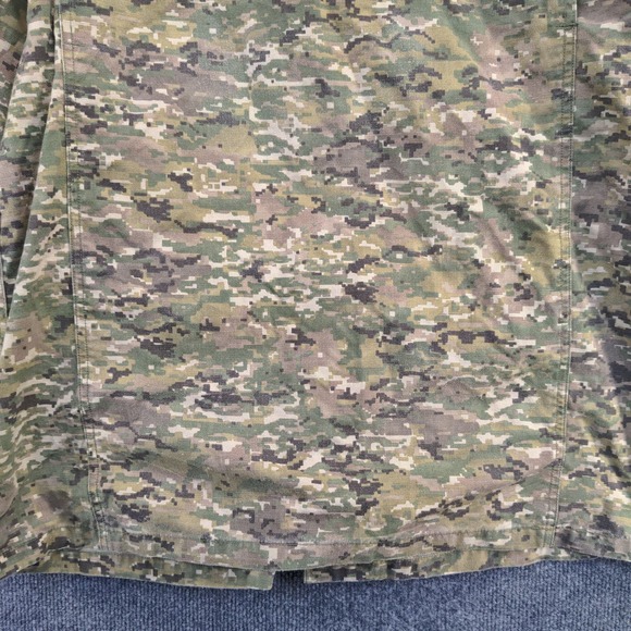 U.S. Army Men's Combat Uniform Digital Camouflage Coat Size Medium Cotton Blend - Picture 9 of 13